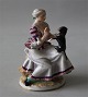 B&G Figurine B&G 8030 Lady with dog
