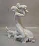 Bing and 
Grondahl B&G 
4057 Woman on 
Dolphin kissing 
child 39 cm Kai 
Nielsen Marked 
with the ...