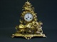 French Bracket 
clock made gild 
bronze from the 
last halv of 
the 19th 
century.
Height 38 ...
