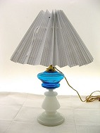 Opaline lamp sold