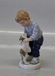 Bing & Grøndahl
B&G 1999 Årsfigur Dreng med hund  7,5 cm  Limited Edition