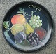 Black Peter 
Ipsen plate in 
terracotta. 
Made in the 
late 19th. 
century. 
Decorated with 
fruit. In ...