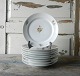 B&G Antik Strø 
Blomst, Frokost 
tallerkener.
Diameter 19cm.
9stk. på 
lager.