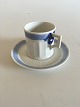 Royal 
Copenhagen Blue 
Fan Espresso 
Cup and Saucer 
No 11548. Cup 
measures 5.6 cm 
x 6 cm (2 
13/64" ...