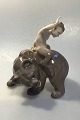 Royal 
Copenhagen 
Figurine 
Pan/Faun on 
Bear No 976. 
Measures 19cm 
(7 ½ in). 1st 
quality.