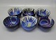 3 pcs in stock: 
 RC Faience 
184-2196 Bowl 
5.5 x 11 cm 
1940 Signed 
Mono. Inge-Lise 
Koefoed  
2 ...