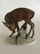 Rosenthal Art 
Nouveau 
Figurine of a 
deer and young. 
Measures 15cm 
and is in good 
condition.