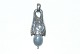 Pendant in Silver with Moonstone