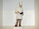Large and rare Bing & Grondahl Figurine, Chef / Cook.The factory mark tells, that this was ...