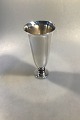 Georg Jensen 
Sterling Silver 
Pyramid Vase No 
676 Measures 
18cm / 7 1/10" 
Weight 322 
gr/10.38 oz