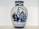 Royal Copenhagen Tranquebar, large and rare vase.Decoration number 4011/1202.Factory ...