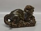 Royal 
Copenhagen 
Stoneware 20865 
RC Wild Cat 
15.5 x 24 cm 
KK. October 
1947. Signed KK 
1947 no 9 ...