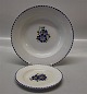 Geranium  II, Sterling Form Art Faience Dinnerware Aluminia