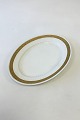 Royal 
Copenhagen Gold 
Fan Serving 
Platter No 
11509. Måler 
41.5 cm / 16 
11/32 in. x 30 
cm / 11 ...