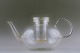 Wilhelm 
Wagenfeld: 
"Jena". Tea pot 
of clear glass. 
Marked Jenaer 
Glass. Large 
model 1 ½ 
liters. ...