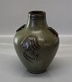 Royal 
Copenhagen 
Stoneware 20248 
RC Vase with 
heads 21 cm, 
Jais Nielsen 
March 1931 
Sung. In nice 
...
