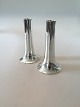 Georg Jensen 
Sterling Silver 
Henning Koppel 
Candlesticks No 
1139. Measures 
13.7cm / 5.39 
inch