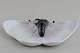 A pair Art 
nouveau 
Rorstrand 
dishes with an 
insect. 19.5 
cm. x 12 cm. In 
good condition. 
Hallmarked.