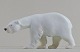 Walking Polar Bear, Royal Copenhagen, figurine number 320.