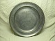 Large beautiful 
Antique pewter 
platter with 
stamps
 year 1753
 Diameter: 31 
cm