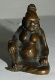 Female Figure 
of Buddha in 
bronze. In good 
condition. 5 cm