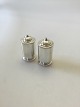Georg Jensen 
Sterling Silver 
Salt and Pepper 
Shakers. 
Measures 6.3 cm 
/ 2 31/64". One 
Cork is ...