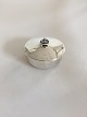 Hans Hansen lidded box in Sterling silver by Karl Gustav Hansen from 1933