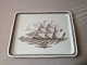 Royal 
Copenhagen 
Aluminia Tea 
Tabletray with 
Ship "svanen". 
Measures 67cm x 
53cm and is in 
...