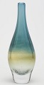 LARGE Sven Palmqvist, Orrefors KRAKA art glass vase.