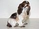 Dahl Jensen dog 
figurine, 
Prince Charles 
Spaniel.
The factory 
mark tells, 
that this was 
...