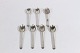 Silver Flatware, Evald Nielsen Number 28
7 coffee spoons and 3 bouillon spoons.