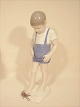 Bing & 
Grøndahl. 
no.1870 H: 19 
cm.
