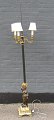 Floor lamp in 
patinated and 
gilt bronze, 
France, Charles 
X, 19thC., 
Pedestal with 
four bronze ...