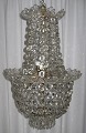 Chandelier, 
bag-shaped, 
with end in the 
form of a 
smooth ball; 
with palmettes 
in the middle 
and ...