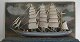 Half-ship, 
Germany, 
19/20.century. 
Karla. 
Four-
masted&nbsp;schooner.
 L .: 35 cm. H: 
19.5 cm. D: ...