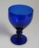 Cobalt blue 
glass