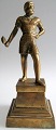 Bronze 
Sculpture, Thor 
with the 
hammer, on 
base, c. 1900. 
H .: 19 cm.