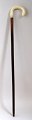 Walking stick, 
c. 1900, in 
mahogany with 
handles in 
imitation 
ivory. L .: 90 
cm.