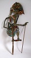 Wayang kulit 
shadow puppet, 
Indonesia, 19th 
century. 
Painted buffalo 
leather. H .: 
56 cm. ...