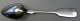 Skipper spoon, 
K&ouml;ningsberg, 
19th century. 
Stamped: 800. 
H. Nicolai. LK. 
Gift from 
broker: ...