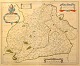 Map of the 
diocese of 
Evreux in 
northern 
Normandy, 
France. 17th 
century. App.. 
1680. Hand ...