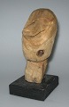 Malvin, Sven (1923 -) Sweden: Face. Carved wood. H .: 19 cm. Inscribed under foot.Provenance ...