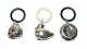 Baby Rattles, 
Silver Plate 
Size 8,5 cm. 
The one on the 
right is sold
Beautiful and 
...