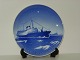 Bing & Grondahl 
Christmas Plate 
from 1951, Jens 
Bang, Passenger 
Boat. 
Factory first, 
perfect ...