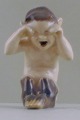 Rare Royal Copenhagen figurine, crying Faun # 1061.
