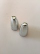 Georg Jensen 
Sterling Silver 
Henning Koppel 
Salt and Pepper 
shakers No 
1102B. Measures 
5,3cm and ...
