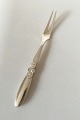 Georg Jensen Sterling Silver  Cactus Meat Carving Fork in All Silver No 121A