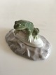 Royal 
Copenhagen Art 
Nouveau 
Paperweight 
with Frog No 
882. Measures 
11cm x 5cm. 
First quality 
...