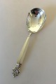 Georg Jensen 
Silver Acanthus 
Large Serving 
Spoon No.111 
Measures 23.8 
cm / 9 3/8 in.