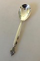 Georg Jensen 
Sterling Silver 
Acanthus Jam 
Spoon No. 163. 
Measures 15.3 
cm / 6 1/32"
